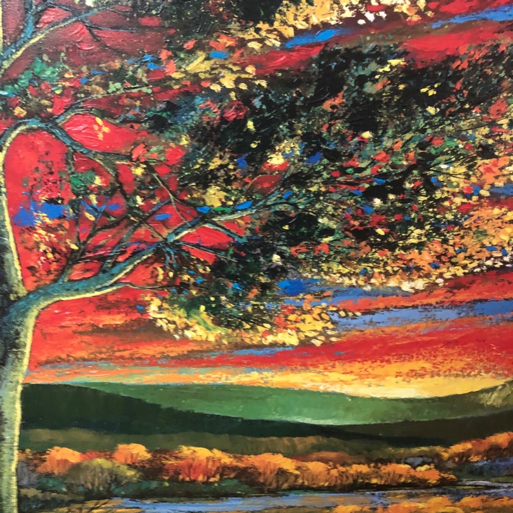 Ford Smith artist embellished print.